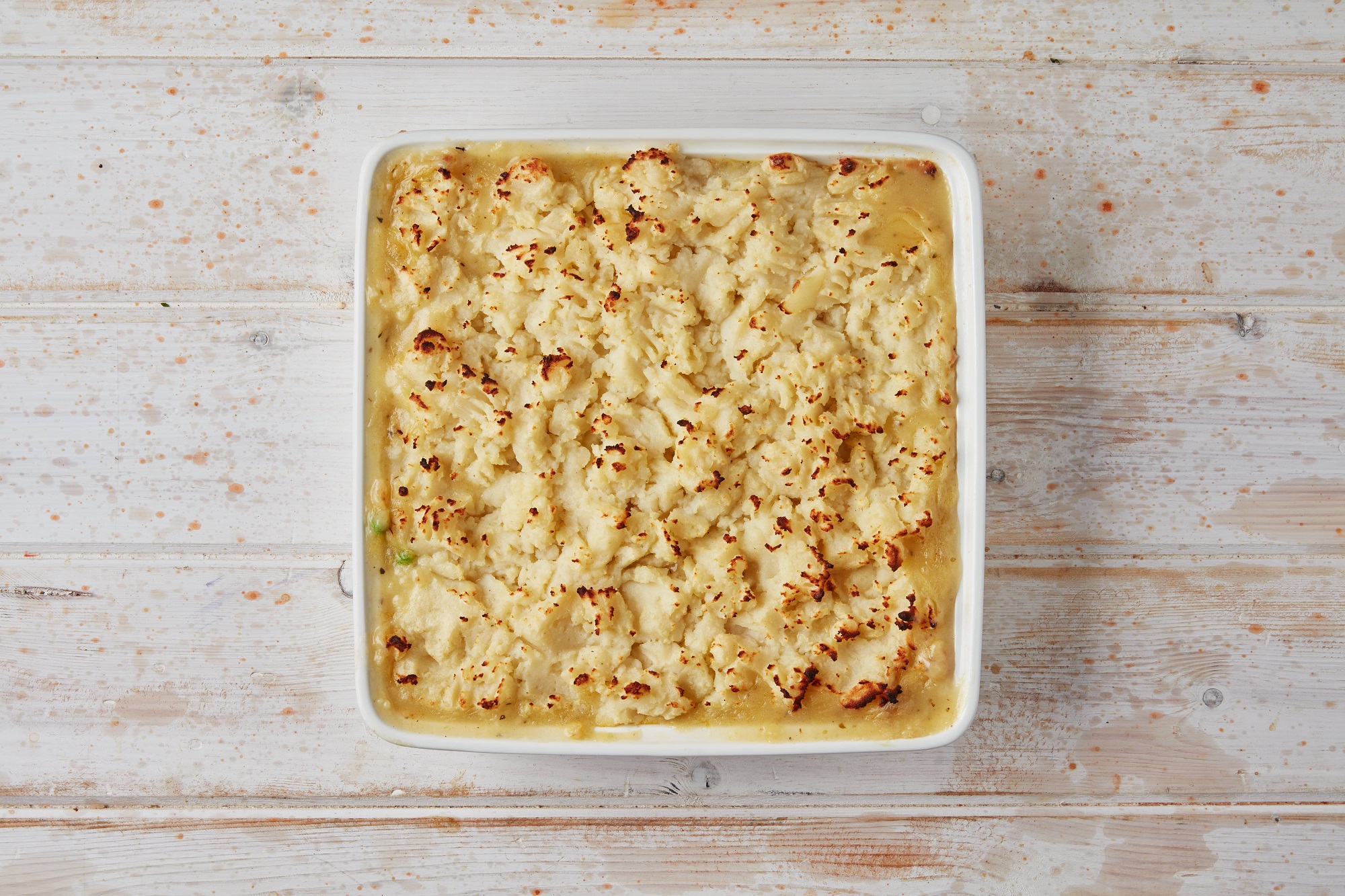 Chicken, Vegetable, and Mash Pie 